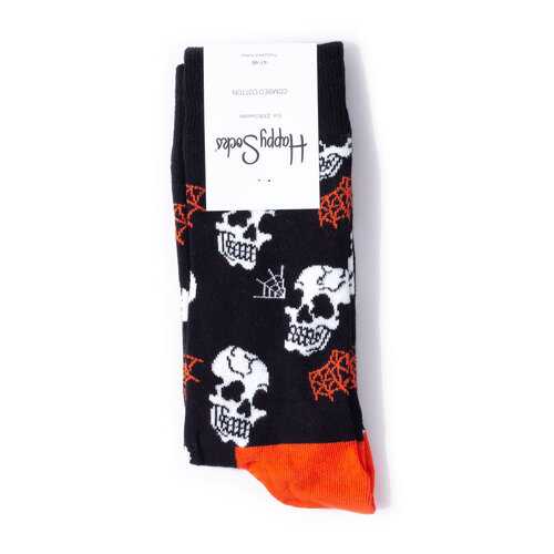 Носки Happy Socks Halloween Skull разноцветные 40-46 в Пижама Пати