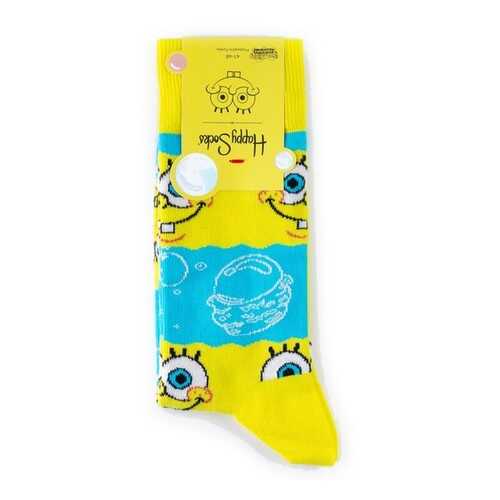 Носки Happy Socks Say Cheese Burger разноцветные 36-40 в Пижама Пати