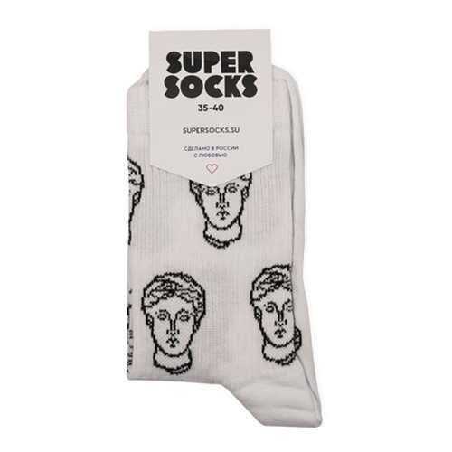 Носки Super Socks Antique Head белые 36-40 в Пижама Пати