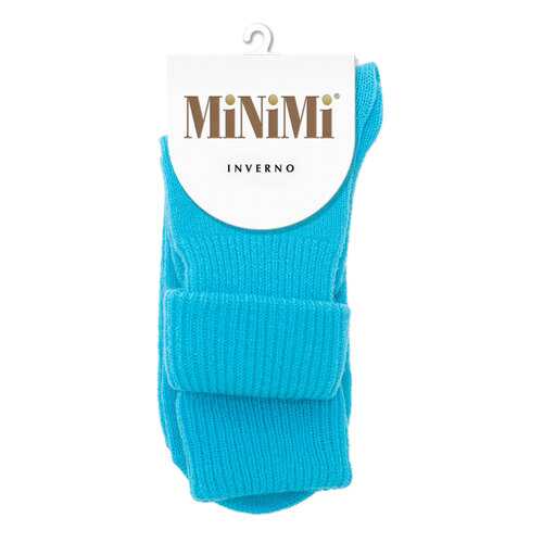 Носки женские MiNiMi MINI INVERNO 3301 голубые one size в Пижама Пати