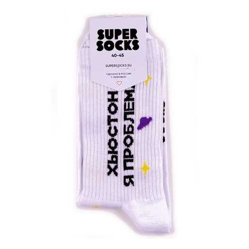 Носки женские Super Socks Houston белые 36-40 в Пижама Пати