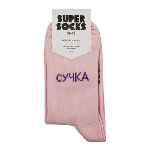 Носки женские Super Socks Suchka розовые 36-40 в Пижама Пати