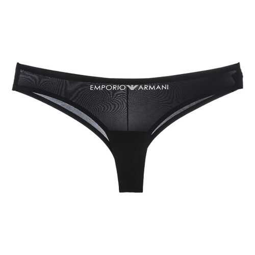 Трусы женские Emporio Armani 162948 0P284 черные M в Пижама Пати