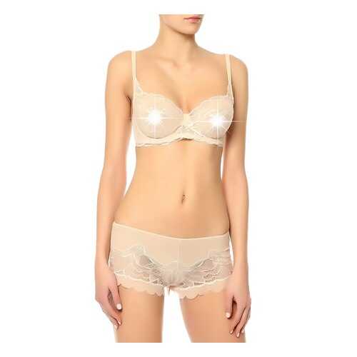 Трусы женские Cotton Club KARLY 09U 57 CIPRIA бежевые 3 IT в Пижама Пати