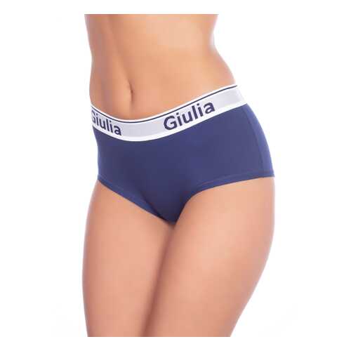 Трусы женские Giulia COTTON CULOTTE синие L в Пижама Пати